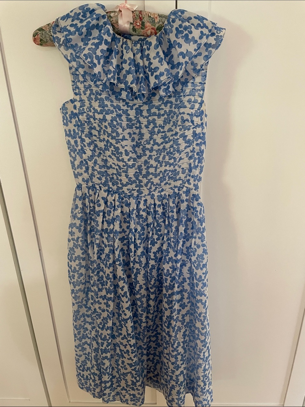 Vintage Albert Nipon chiffon sun dress